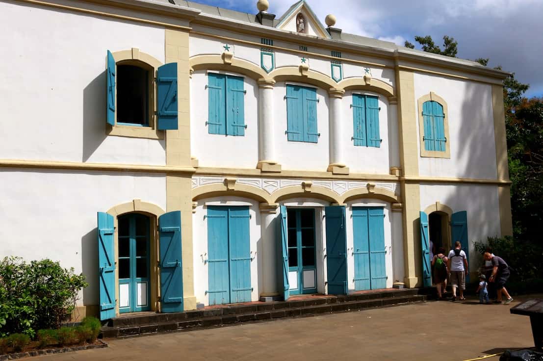 Photo of the Villèle museum in Saint-Gilles on Reunion Island